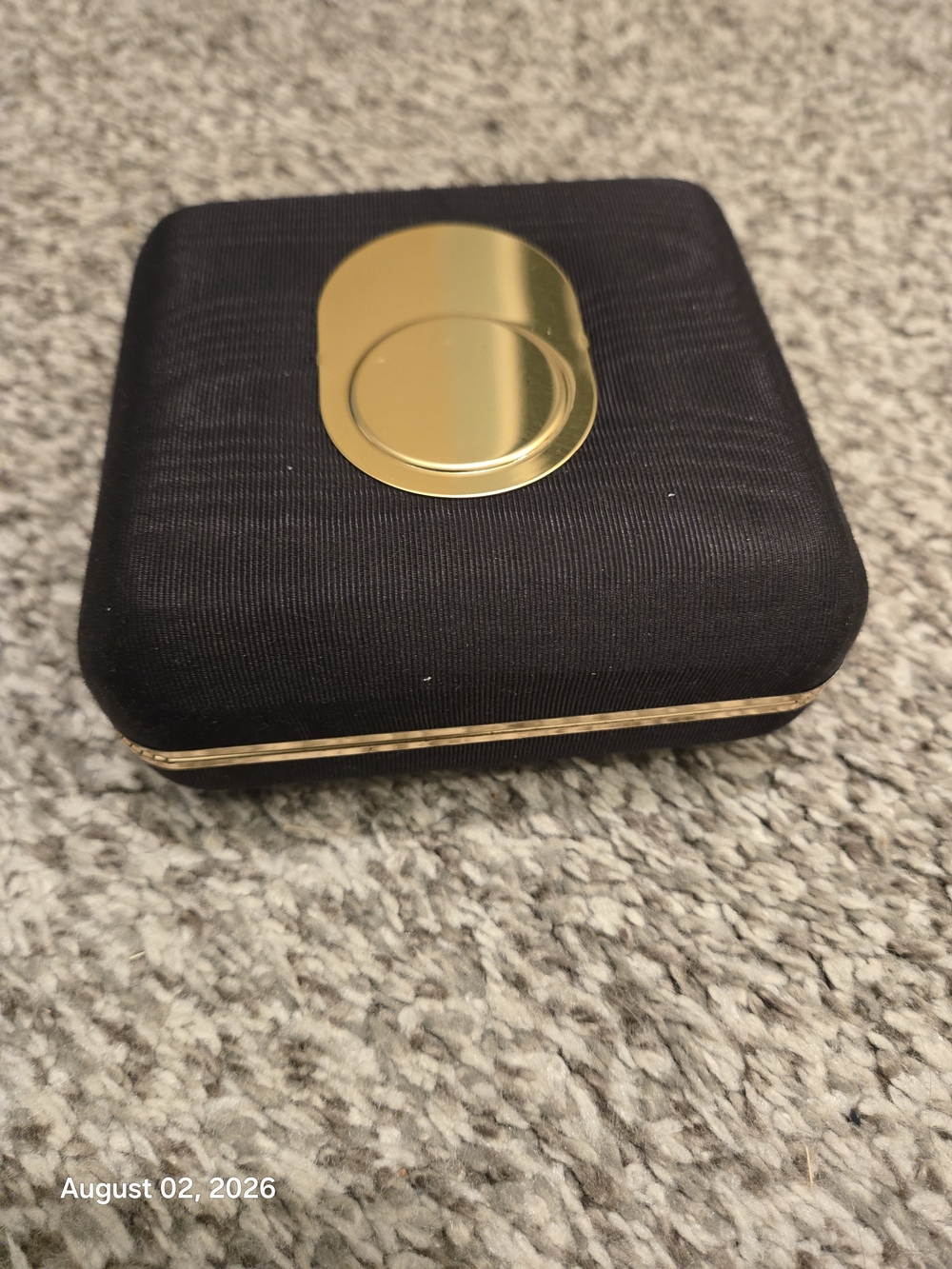 Monet 1960s Mid Century Modern Travel Jewelry Box - Women Accessories